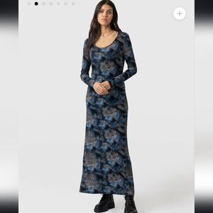 NWT - Saint + Sofia Dress - Scarlett Maxi Dress - Blue Skyfall - Size 10
